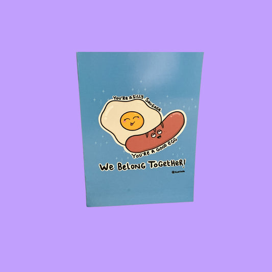 We Belong Together A5 Glossy Card