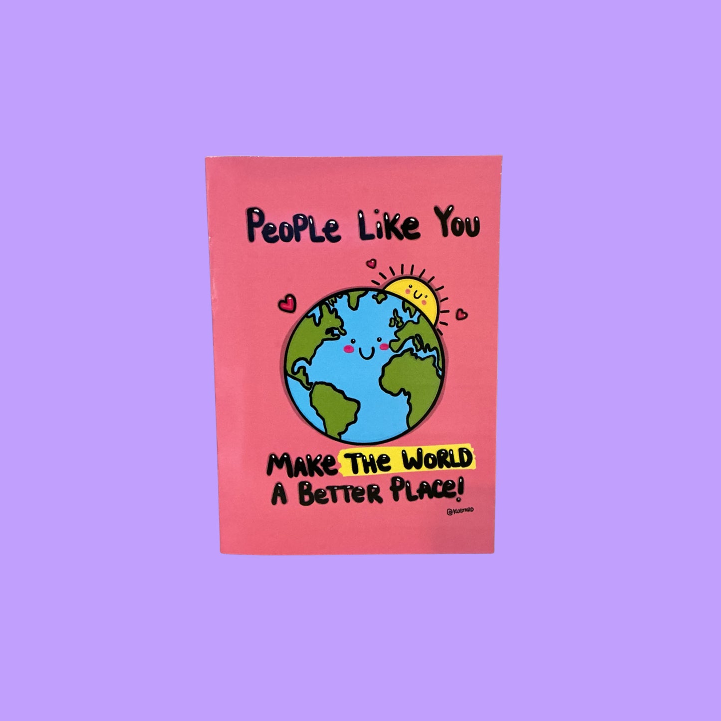 People Like You A5 Glossy Greeting Card