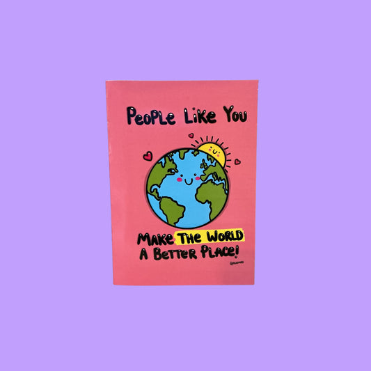 People Like You A5 Glossy Greeting Card
