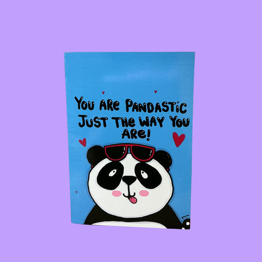 You Are Pandastic A5 Glossy Greeting Card
